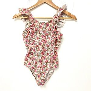 HERMOZA Little Adriana One-Piece A Floral Fling size 12 girls